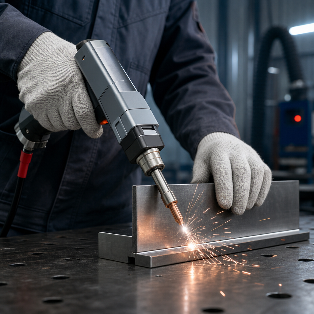 Spot laser welding machine