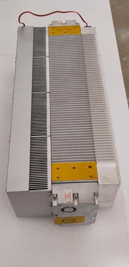 CRD CO2 laser tube with heatsink